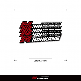 Framed Nankang Sticker 4pcs (Width 30cm)