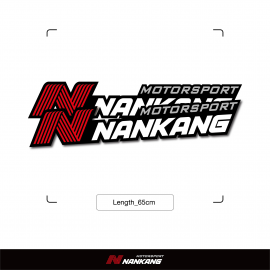 Framed Nankang Logo Sticker 2pcs (Width 65cm)