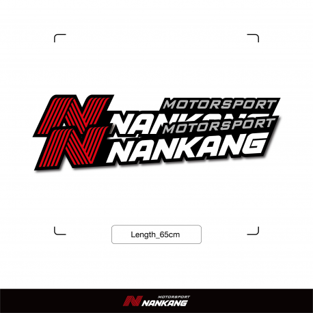 Framed Nankang Logo Sticker 2pcs (Width 65cm)